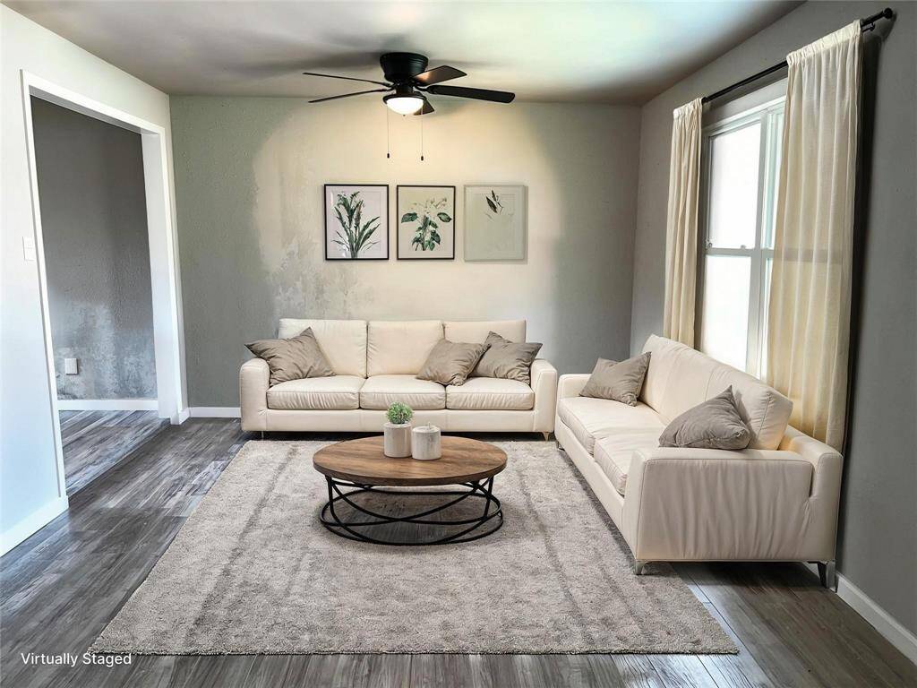 Virtually Staged - living room