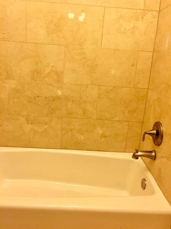 Shower/tub for secondary bath on third floor