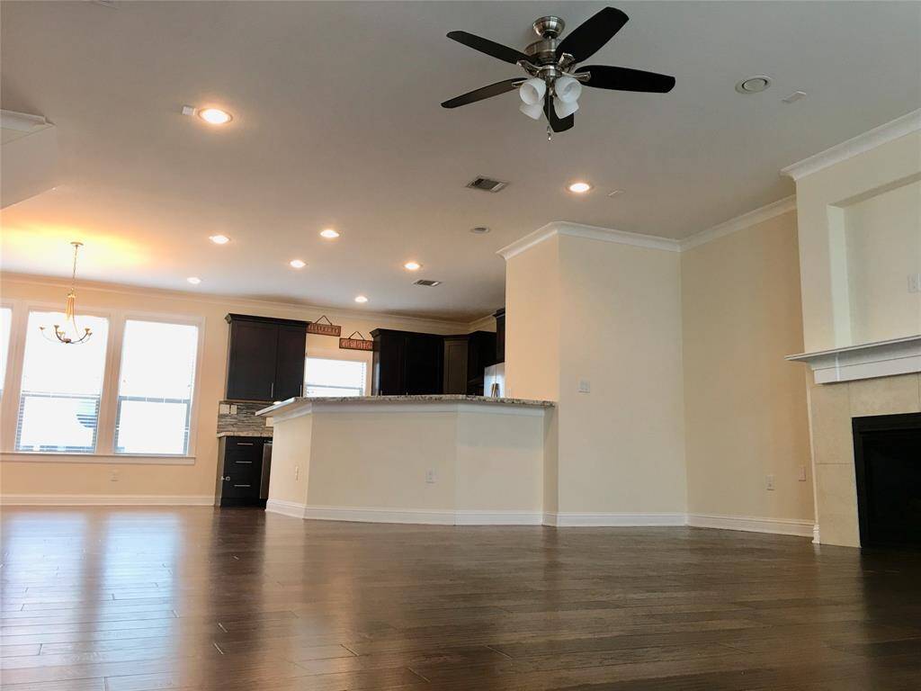 Second floor open space living