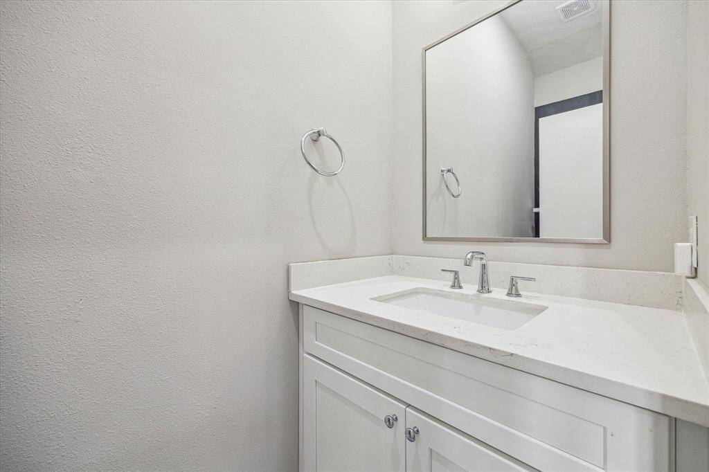 Half bath downstairs
