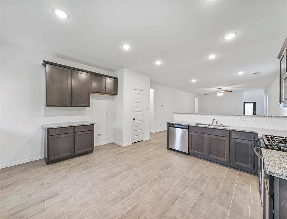 Gourmet Kitchen is HUGE and offers upgrades & exquisite finishes from one corner to the next!