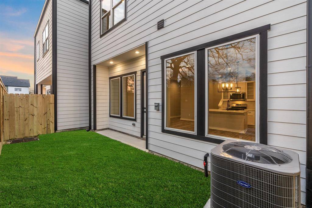 This backyard is from a different listing