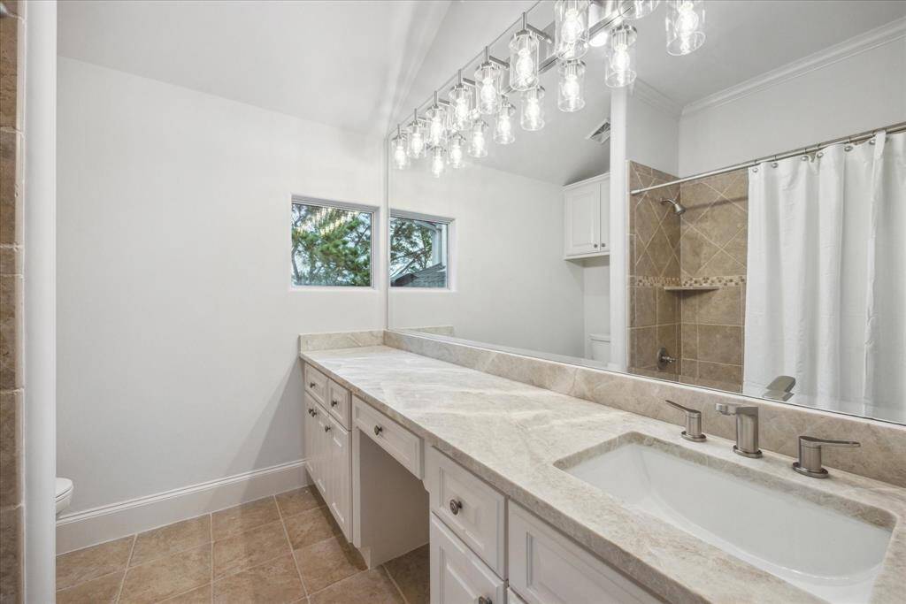 Updated ensuite bathroom.