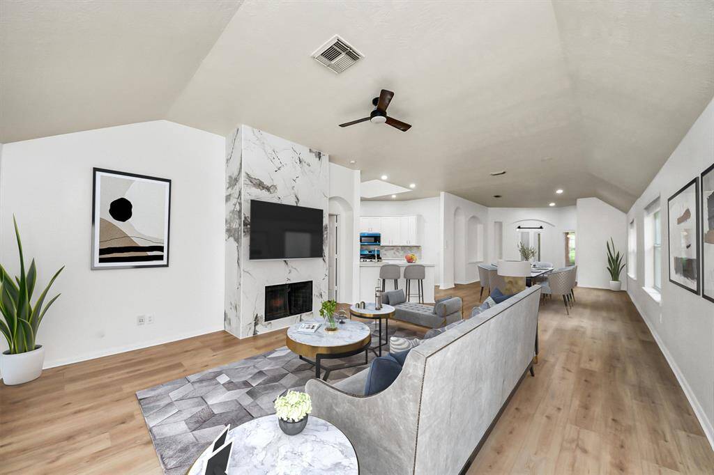 Staged virtually to showcase the potential