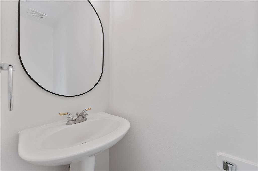 Half bath...
