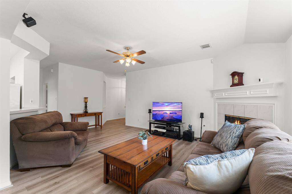View from different angle in Family room.