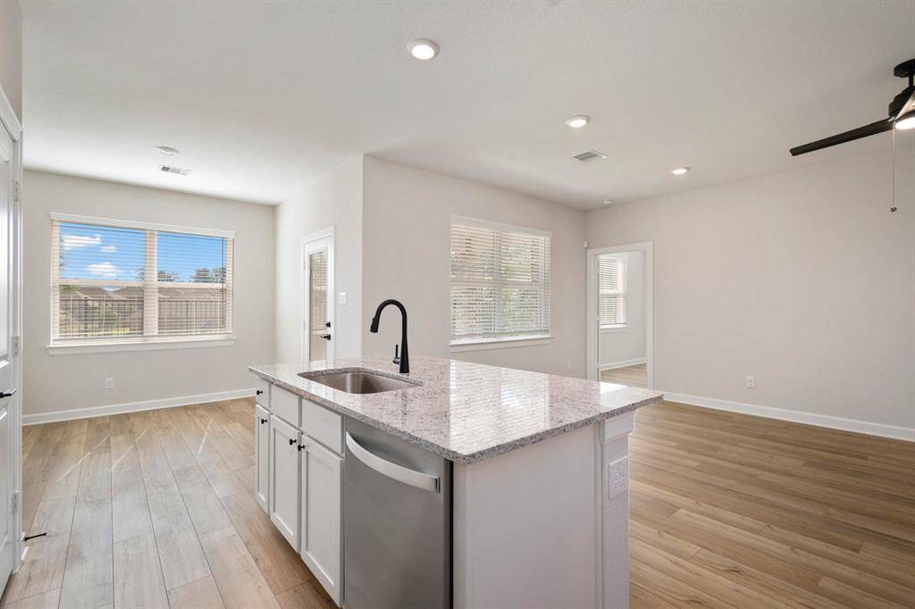 Check out the view from your kitchen island!