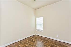 View of the third bedroom.