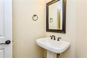 View of the bathroom in the fourth bedroom.