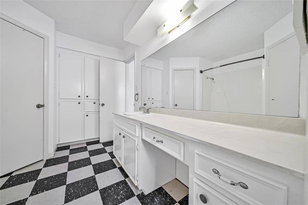 View of bathroom #1.