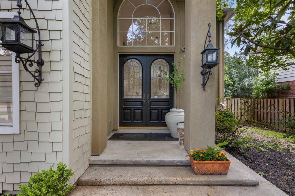 Double Entry Doors make for a nice Grand Entrance