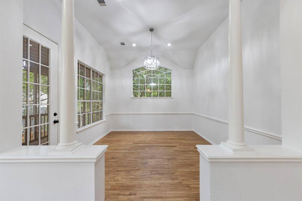 Dining Room with screened in porch