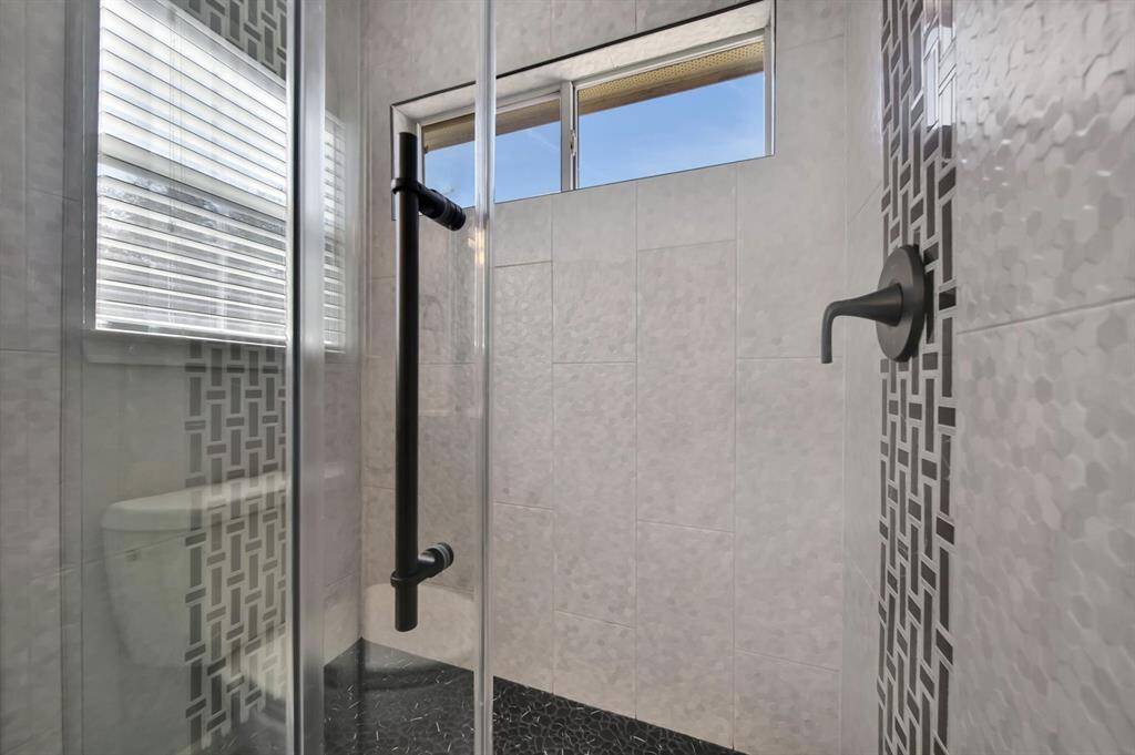 Here is a look into the newly remodeled primary shower.