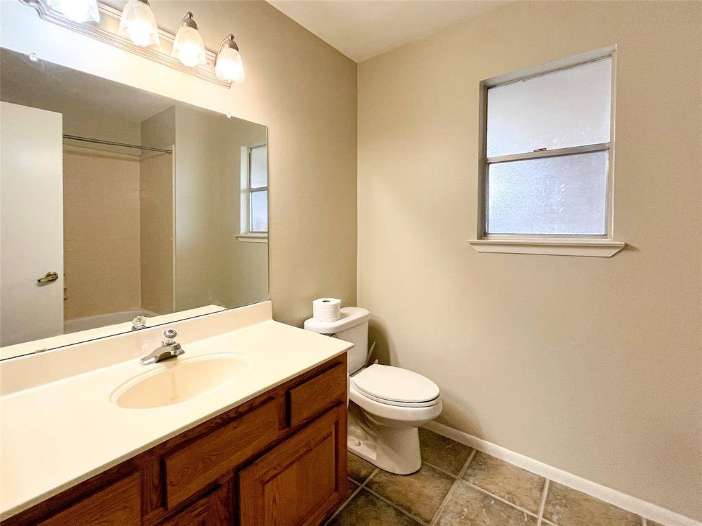 Half bath down stairs.