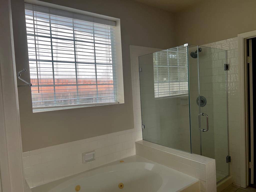 Master bathroom - separate shower