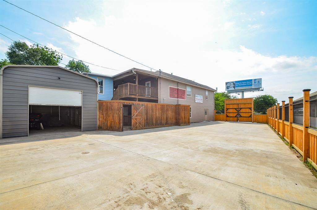 Multi Unit View, bottom first story business, 2nd floor home and separate studio and workshop