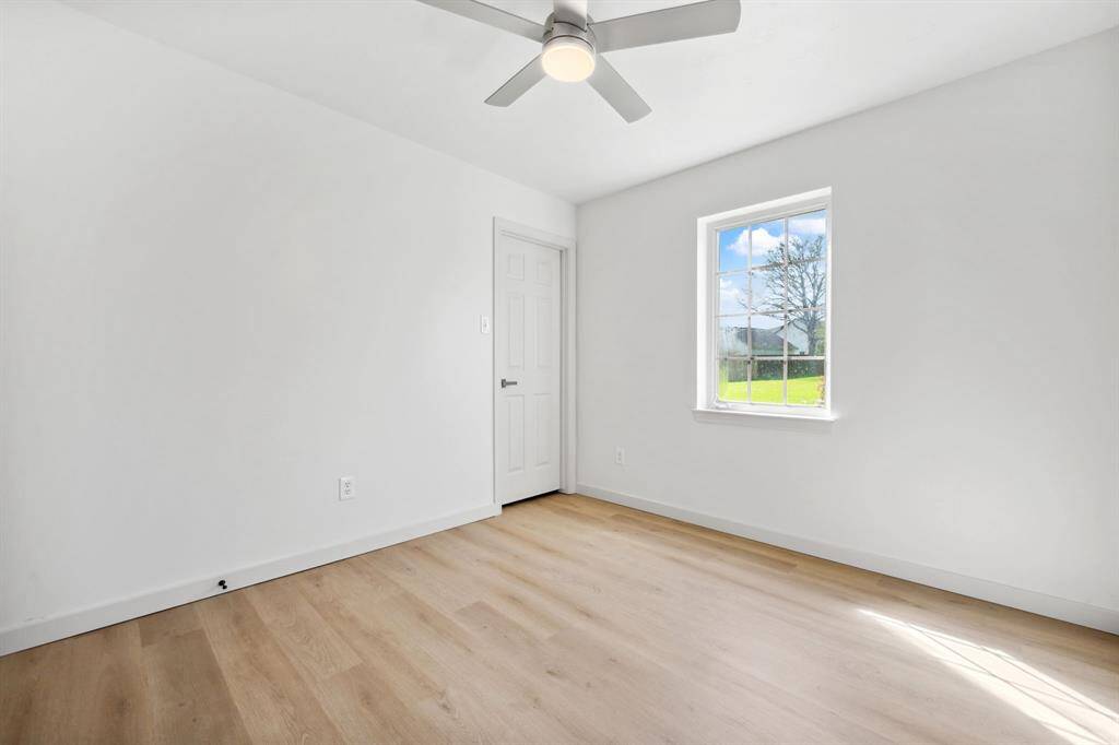 Additional bedroom is on the side if the home