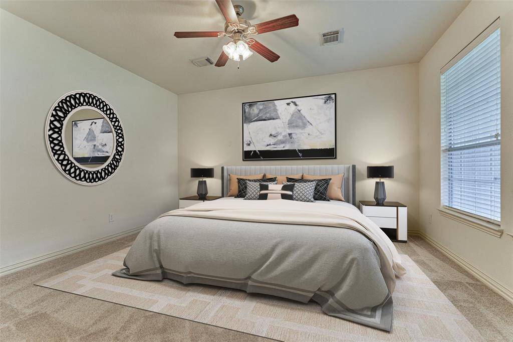 A peaceful haven, here's the 1st Floor Primary Suite - virtually