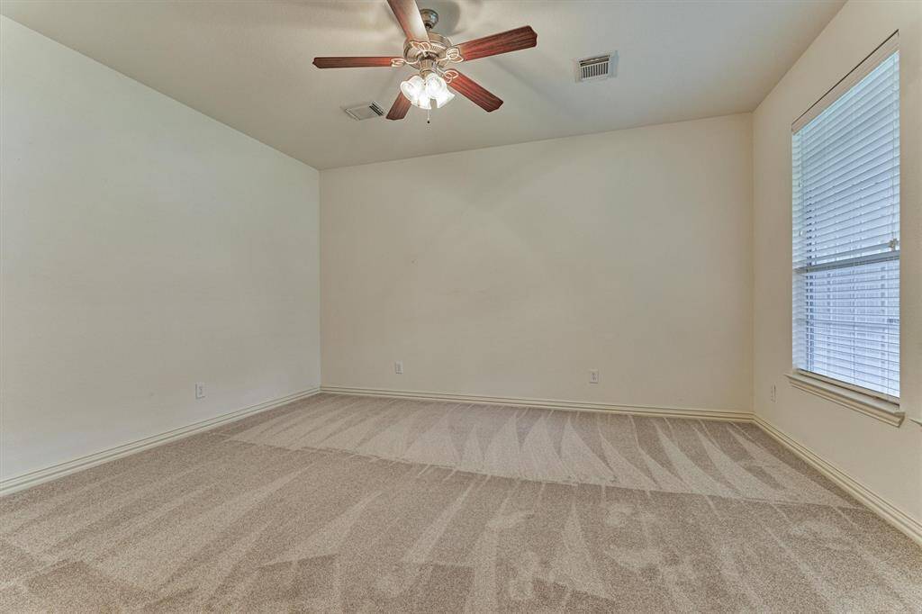 Same view of wonderful  primary suite, minus staging.