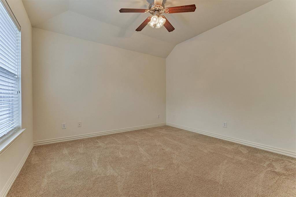 Same view of bedroom #2, no staging