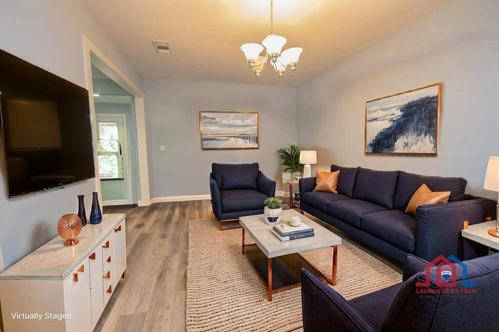 2nd Living Room- Items Virtually Removed & Staged