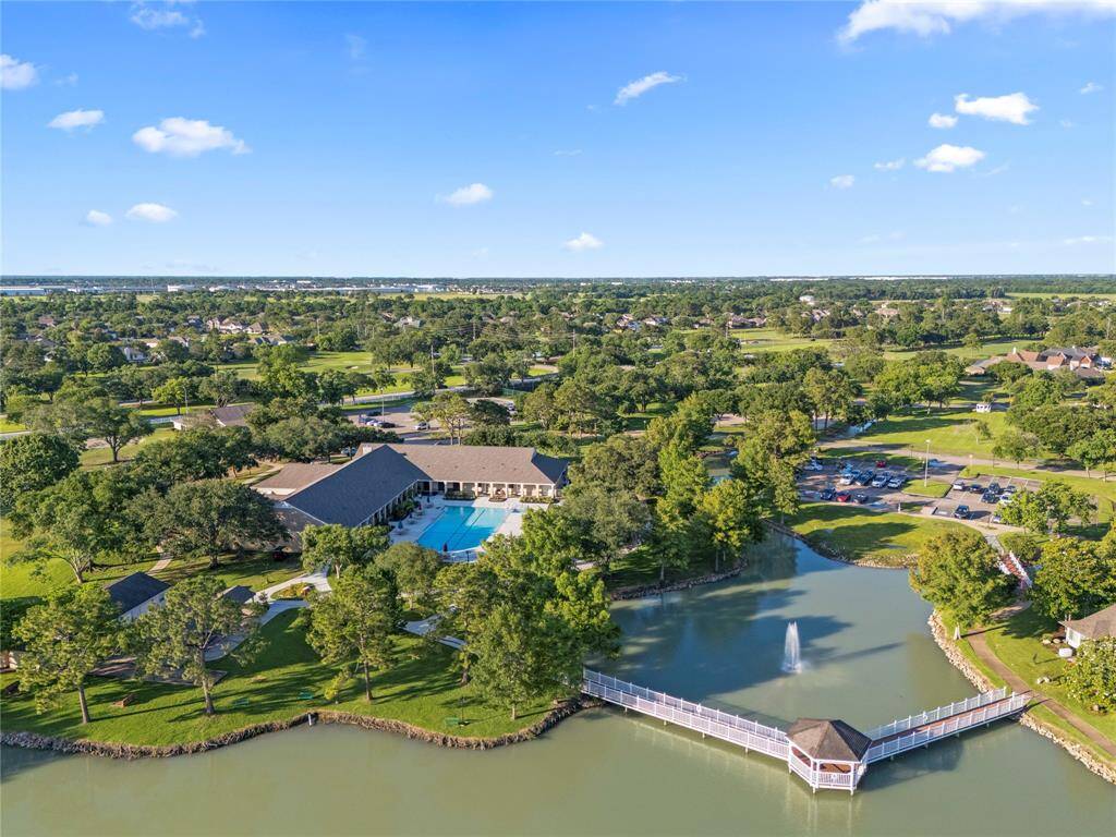Views of the community lake