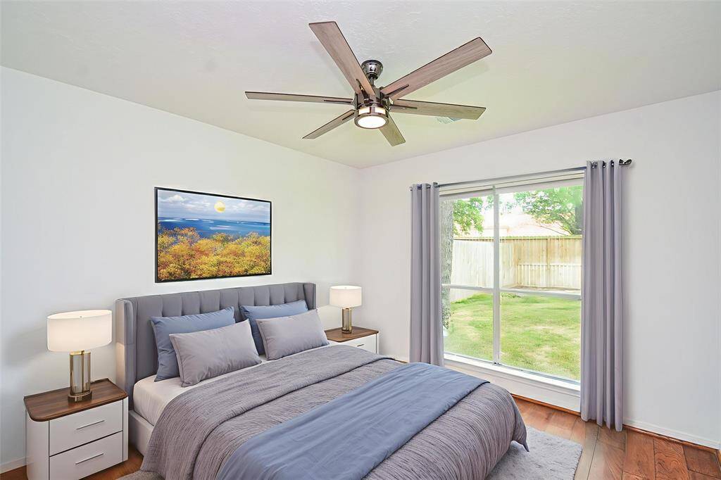 Another example of the home office virtually staged.