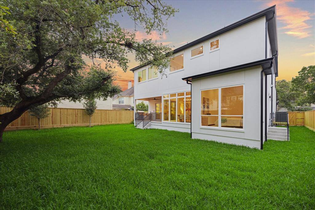 The large backyard provides ample space to accommodate a pool and a flourishing garden, offering endless possibilities for outdoor living and recreation. A convenient side entrance thoughtfully positioned for future pool bath access adds both functionality and ease to this beautifully designed contemporary home