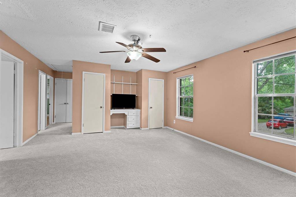 Upstairs game room