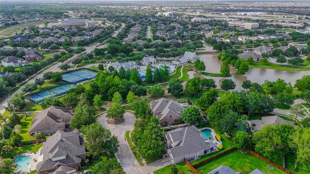 Aerial view of the community...