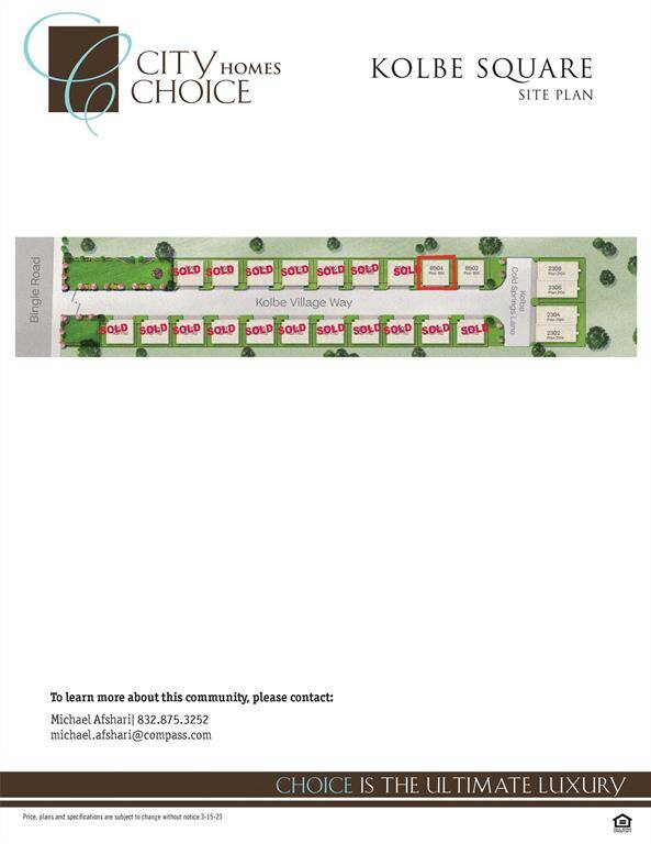 Outlined in RED shows the homes location within the community!