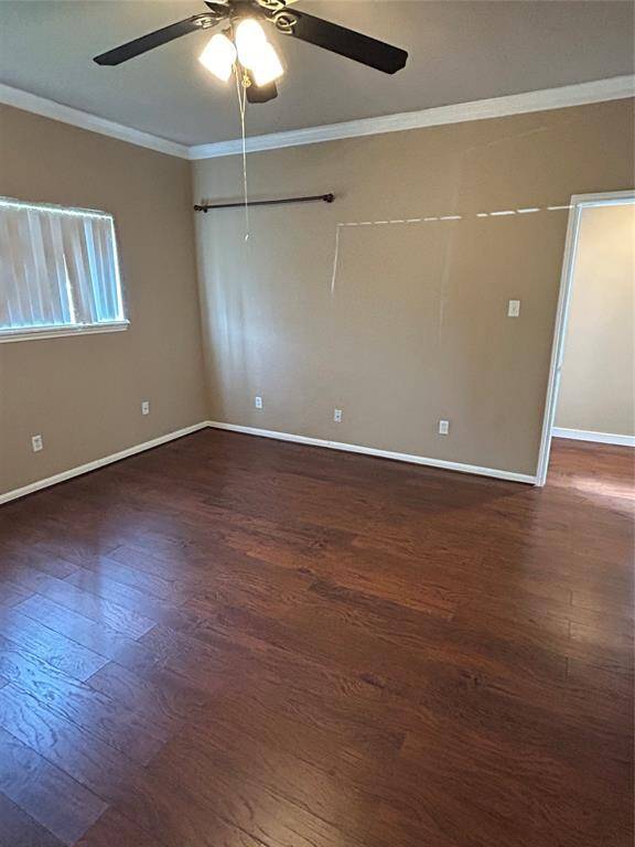 As you enter the condo, the bedroom is just on your left.  This is a view standing in the bedroom