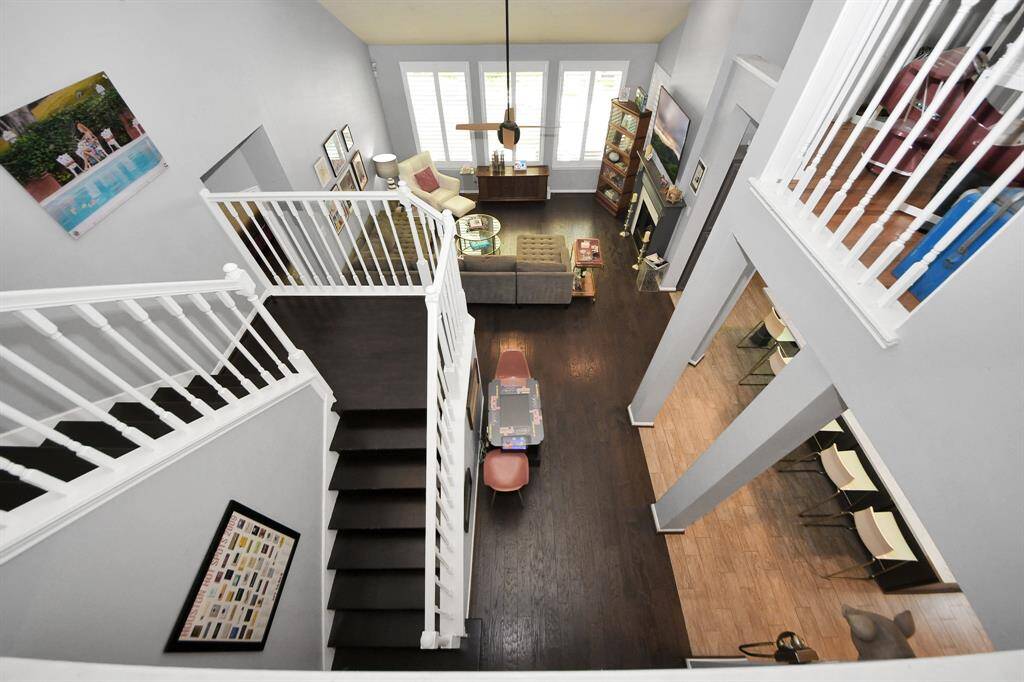 Upstairs you will find - 3 bedrooms, 1 bathroom, Gameroom/Flex space