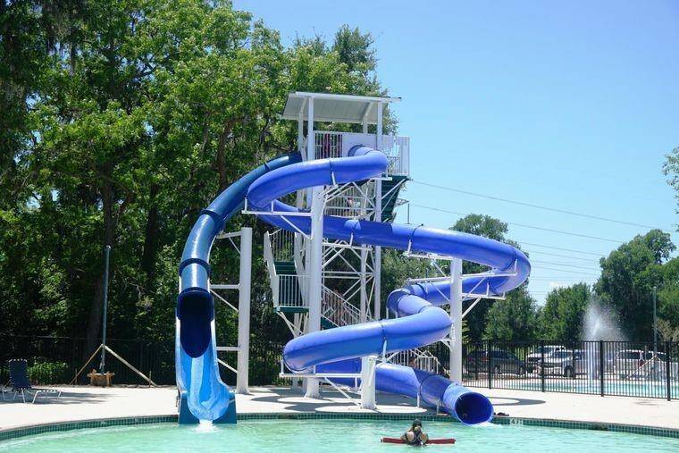 Cool off on sunny days with towering water slides and sparkling pools that make every summer feel like a vacation.