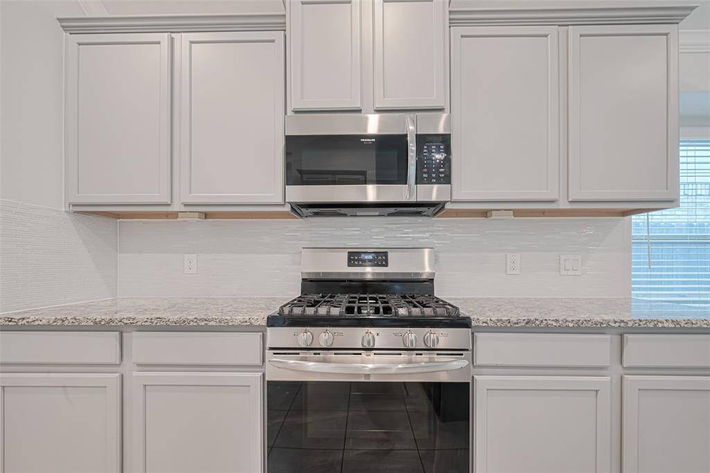 Beautiful stainless steel appliances