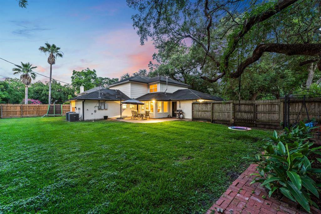 View of backyard from northwest corner of property.