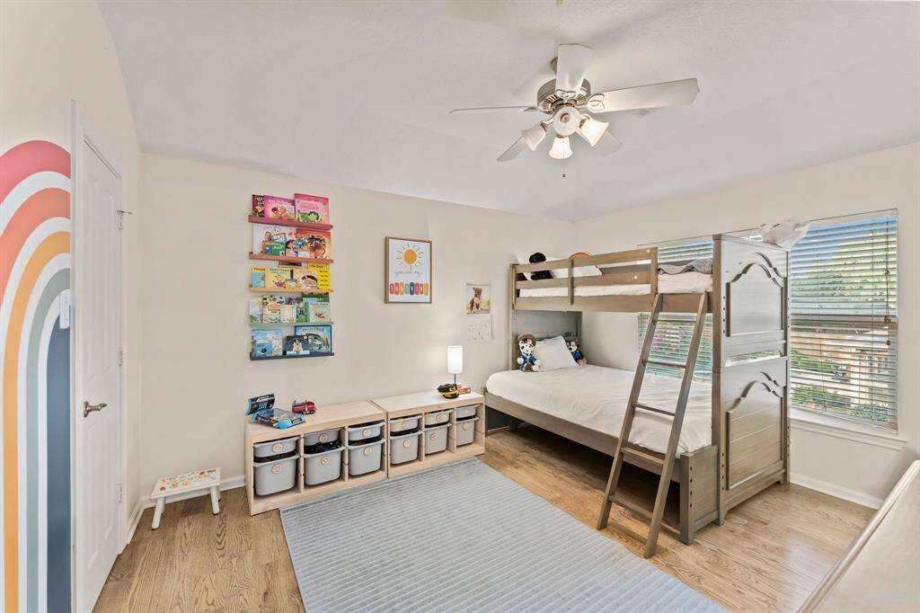 Bedroom 4 with walk-in closet.