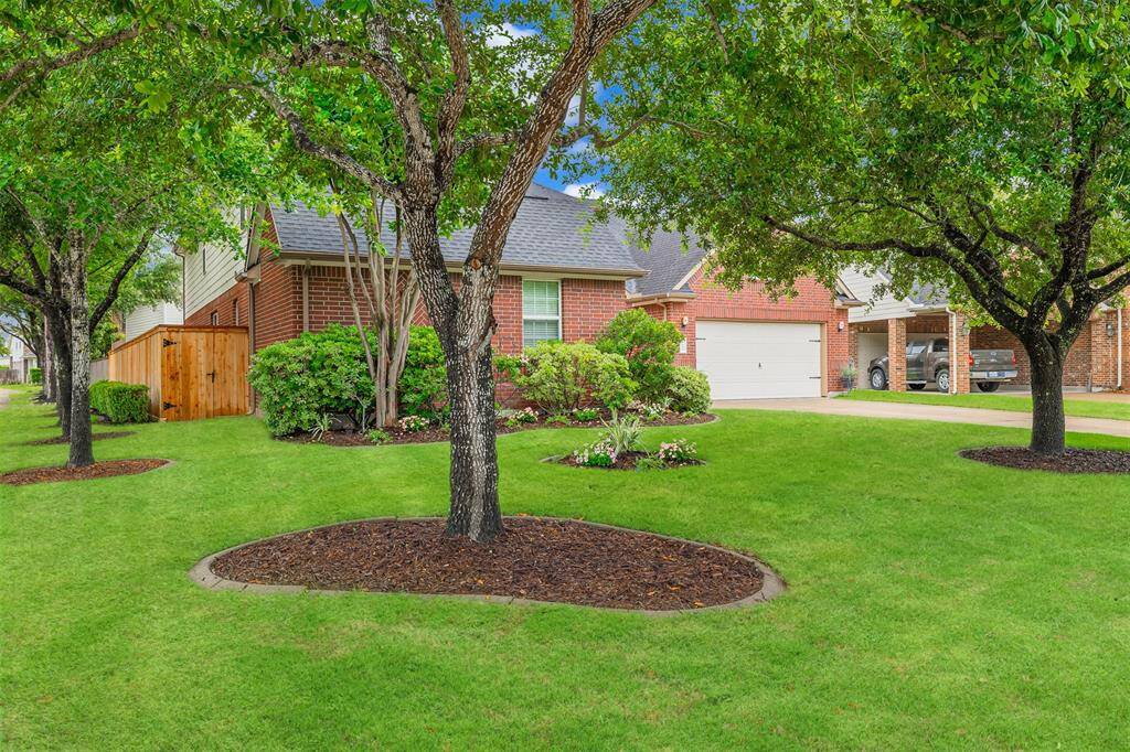 Large corner lot.