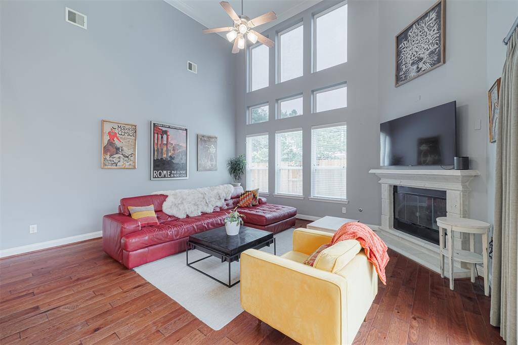 Another view of the family room.