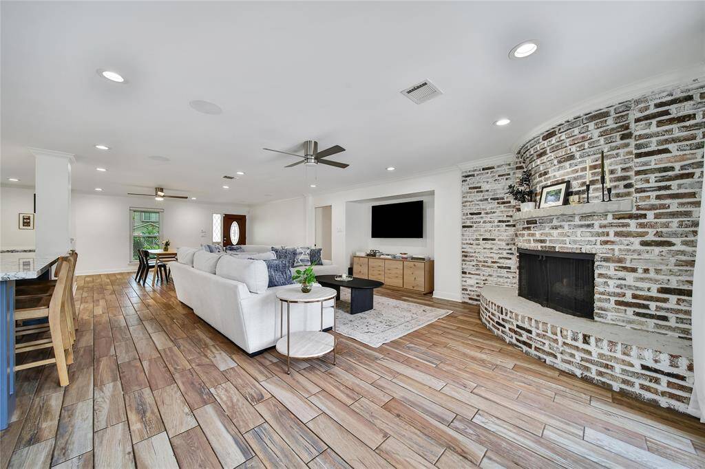 View of living room.