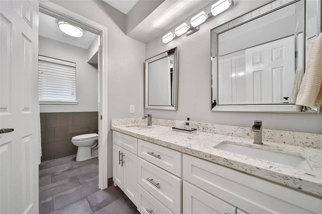 View of bathroom #1.