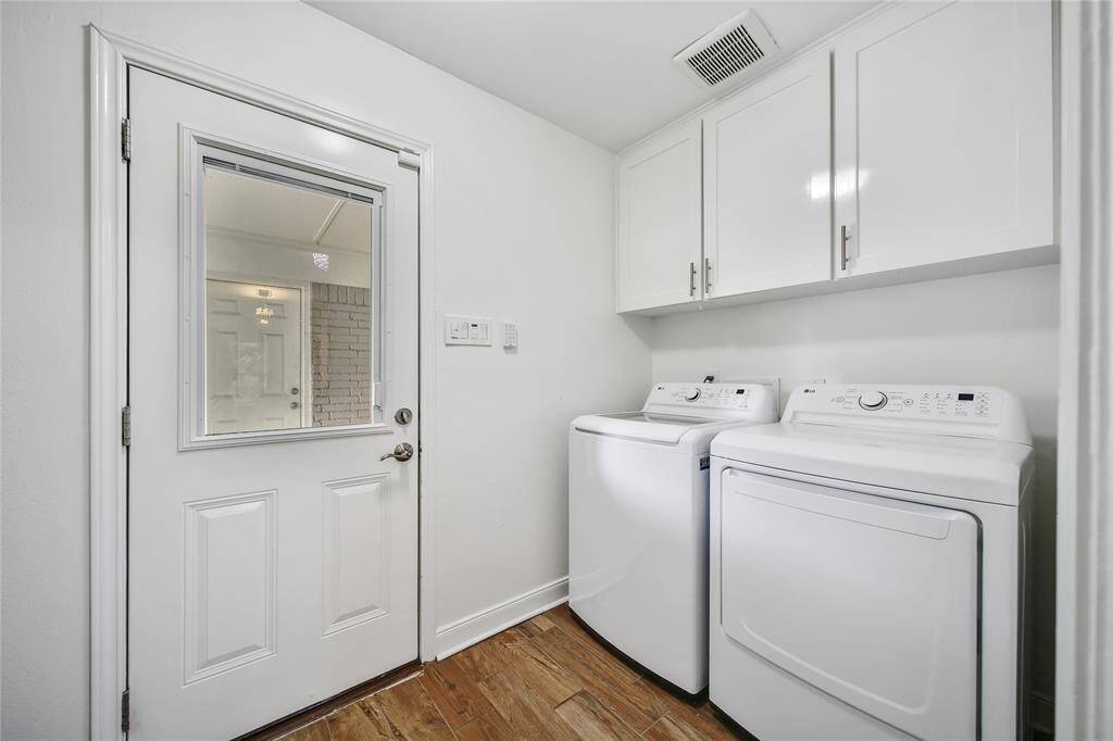 View of utility room.