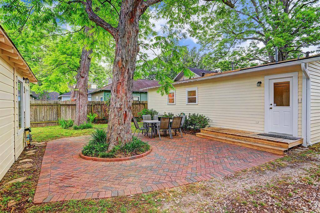 [Backyard] The shaded backyard offers a great space to relax after a long day. The back unit is rented separately by a long term established tenant.
