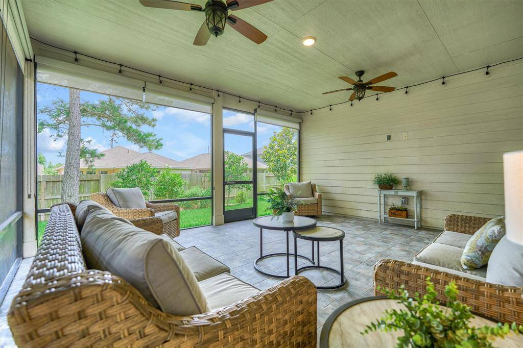 Screened In Back Patio