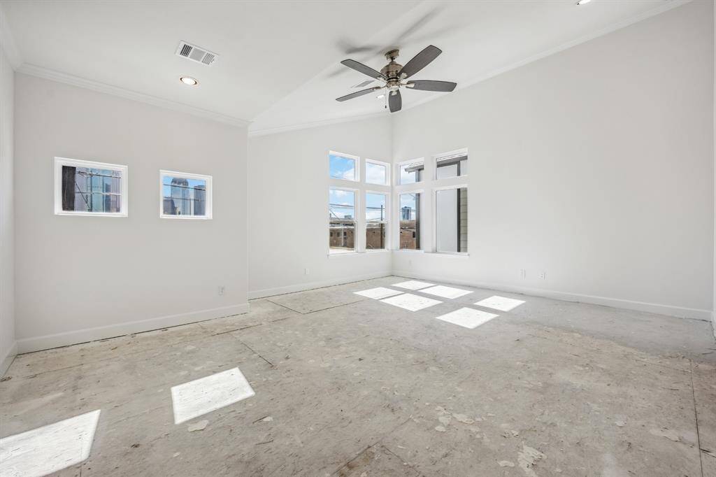 Tranquil Haven: Space is a luxury, and this primary bedroom offers plenty, inviting you to create a cozy seating area for quiet evenings or reflective mornings.