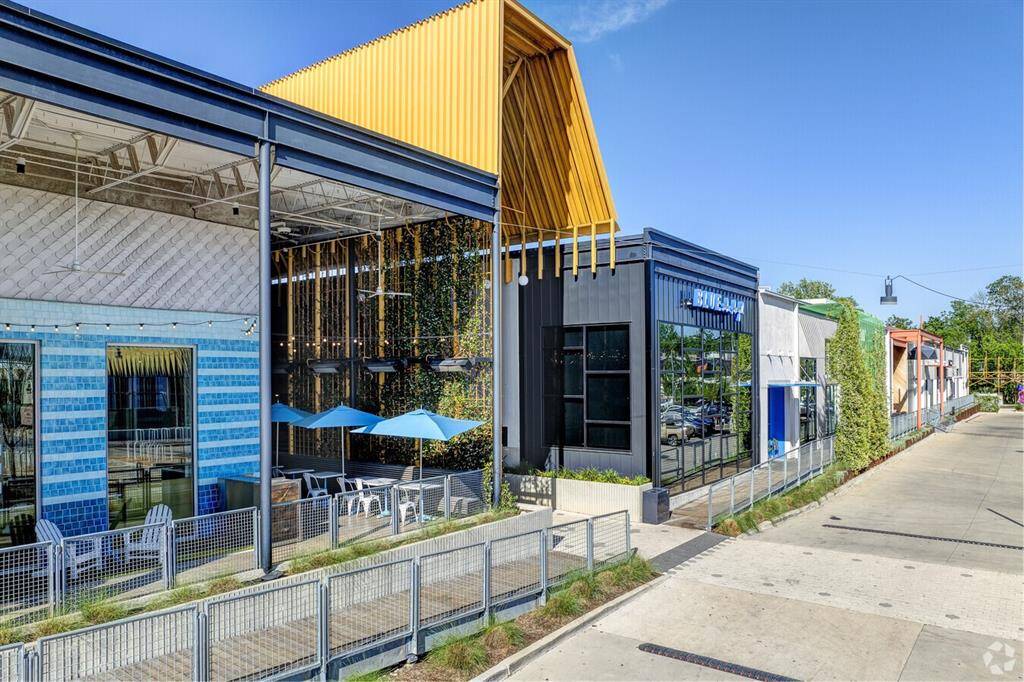 Heights' shopping centers thrive along Main Street, bustling with boutiques and cafes.
