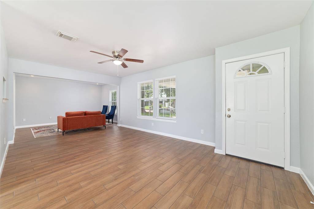 Inside, you'll find wide open spaces and updates galore!