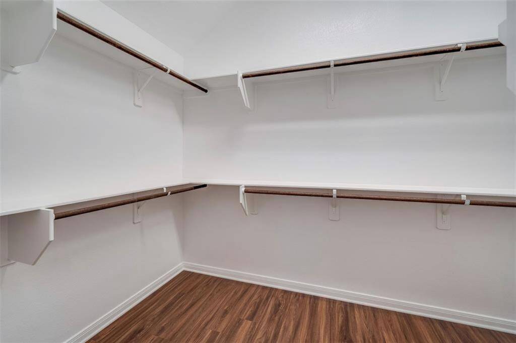 Master closet