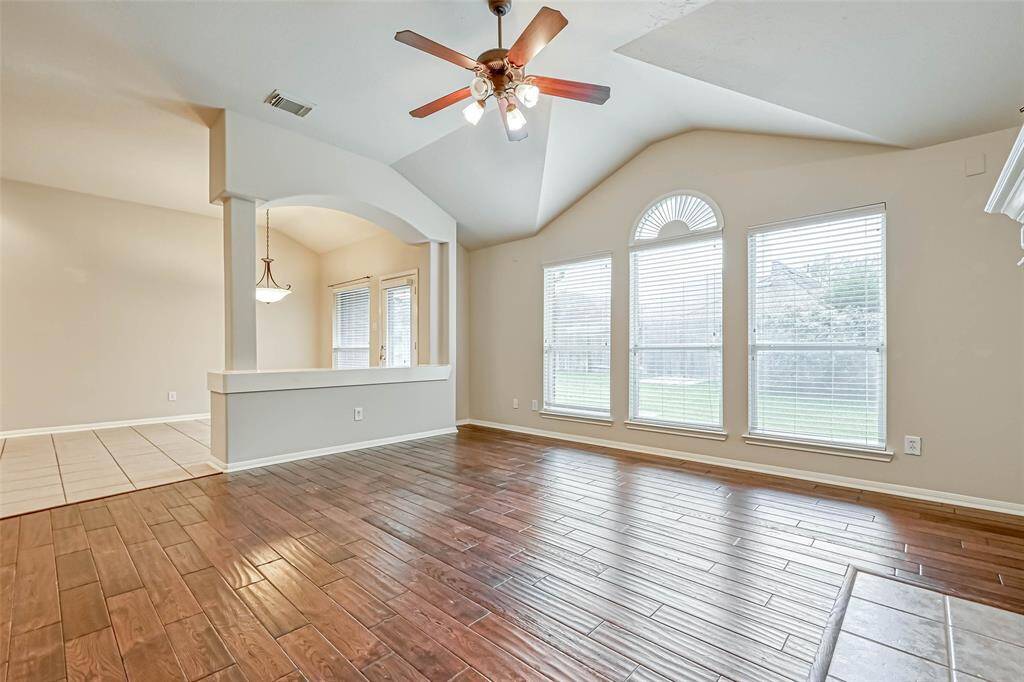 Family Room looking toward Breakfast Room