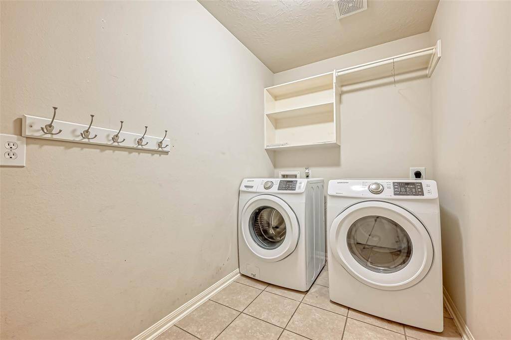 Utility Room. Washer & dryer can be provided for an additional $75 per month.
